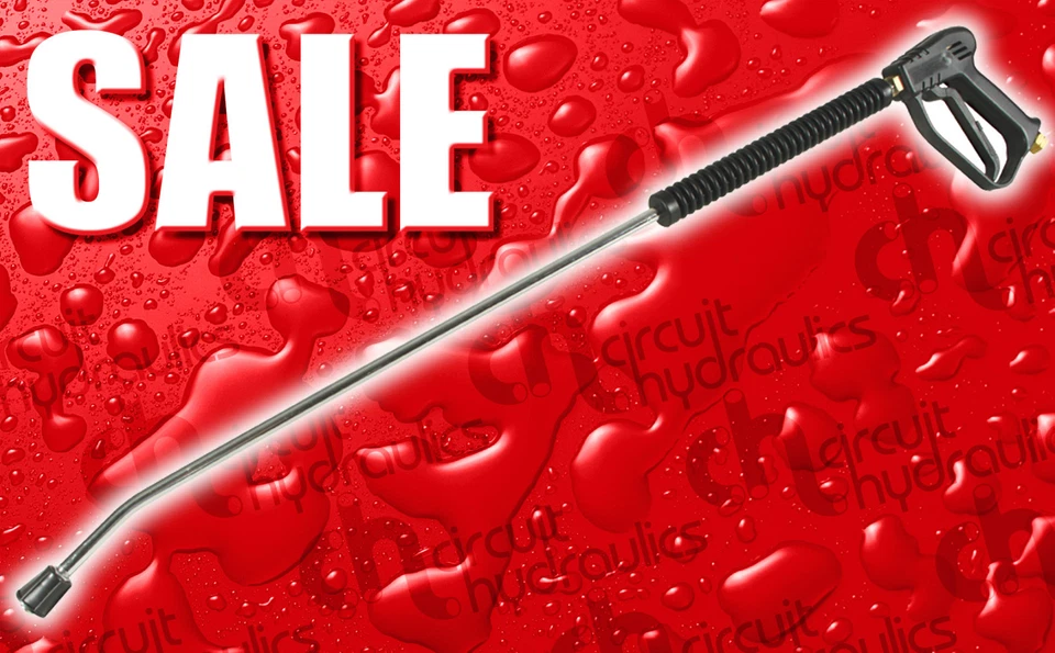 CH SALE - Go Professional Jet Wash pressure washer gun and lance 15 degree