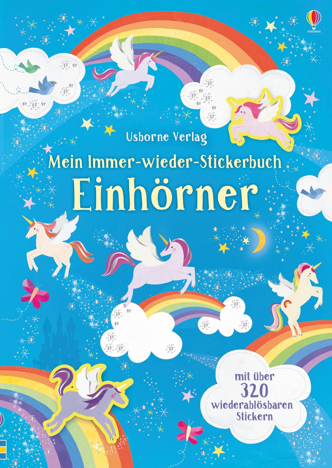 Thumbnail - Mein Immer-wieder-stickerbuch: Einhörner, Hannah Watson