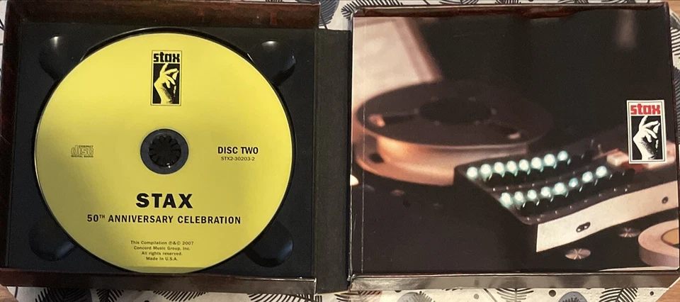 2CD BOX - Stax 50th Anniversary Celebration (Stax) Original 2007 Box Set - Bild 3 von 4