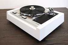 Restored TD 125 MKII Turntable Turntable SME White / Stainless Steel