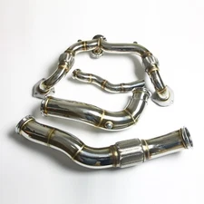 QK Pipe Kit For Audi B5 S4 2.7 Single PTE Turbo Flange Upgrade