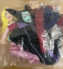 Sleeping Beauty The Disney Store Plush Mini Bean Bag Lot of 3 In Original Bag