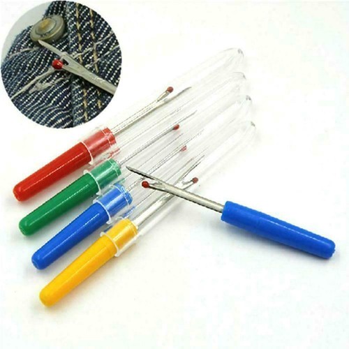 Creative Plastic Handle Seam Stitch Ripper Unpicker Sew Cutter Thread Tool L5C2 - Picture 3 of 11