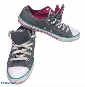 converse verde rosa