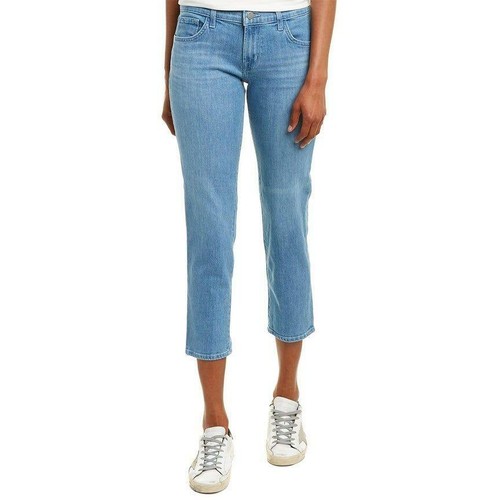 J Brand Sadey Mid Rise Slim Straight 