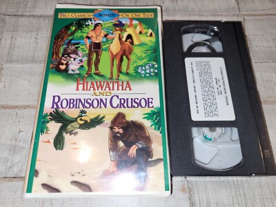 Hiawatha and Robinson Crusoe (VHS, 1995)
