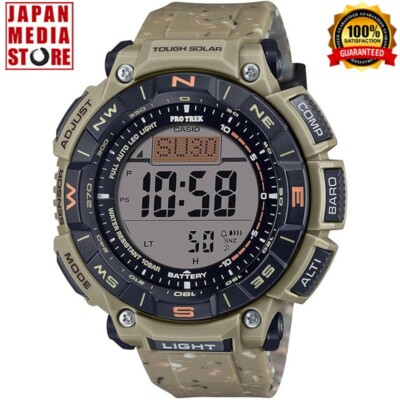 CASIO PRO TREK PRG-340SC-5JF Climber Solar Compass Outdoor Digital Men Watch NEW