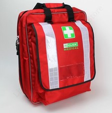 Red Paramedic Rucksack. Large Emergency Equipment Backpack with Internal Pouches