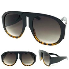 OVERSIZE EXAGGERATED VINTAGE RETRO Style SUN GLASSES Large Big Super Thick Frame