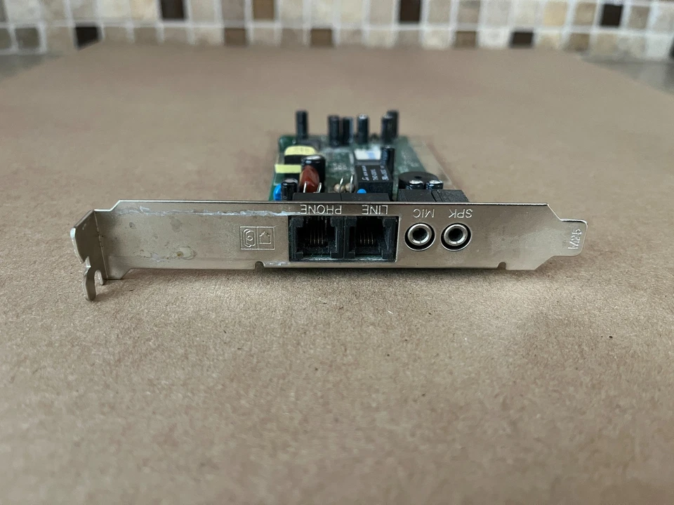 INTEL MODEM PCI DATA FAX ADAPTER CARD 5RJFB09BAMI-IA56 C3-3(21) - Image 4 of 4