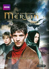 Merlin: The Complete Second Season (DVD, 2013, BBC, 5-Disc Set) Brand New Sealed