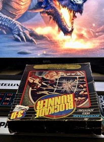 INTELLIVISION BLOCKADE RUNNER W/BOX /CART &MANUAL ONLY  CLEANED & TESTED 3/27/26
