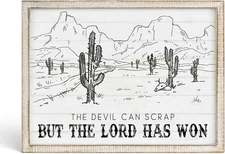 Putuo Decor Bohemian Western Wall Decor, Artistic Cowboy Prints, Square Wall Ped