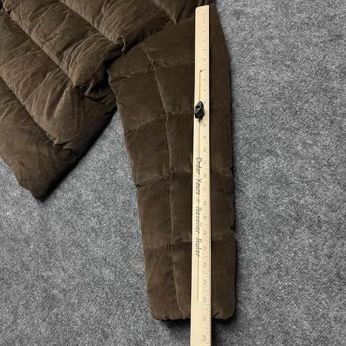 Jordan Flight Puffer Jacket Mens XL Baroque Brown Corduroy Duck Down Loose Fit image 16