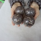 9.4LB 15 Natural Grey Camouflage Jasper Crystal Sphere Ball Healing Healing 57mm — photo 6