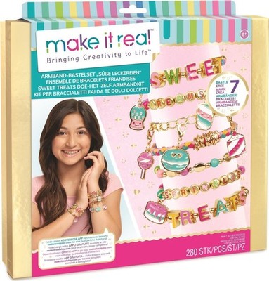 Make It Real Merchandising: Kit für DIY süße Süßigkeiten Armbänder