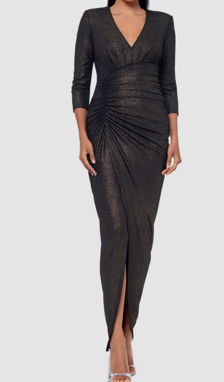 xscape black ruched dress Amazon.com: Xscape Womens Knee Length Off-The-Shoulder Scuba Side Ruched Cocktail Dress, Black, 12 US : Clothing, Shoes & Jewelry
