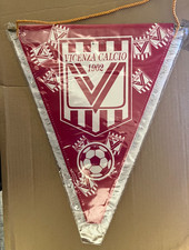 Ancien fanion football Vicence calcio drapeau gagliardetto 1998 excellent état