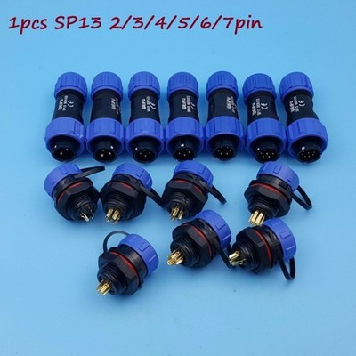 SP13 Panel Mount Socket Connector IP68 Nennleistung 4mm bis 6mm Kabeldurchmesser