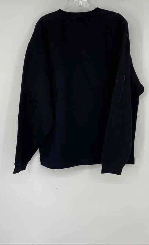 Cutter & Buck Mens Black Crew Neck Long Sleeve Pullover Sweatshirt Size XL - Image 2 of 4