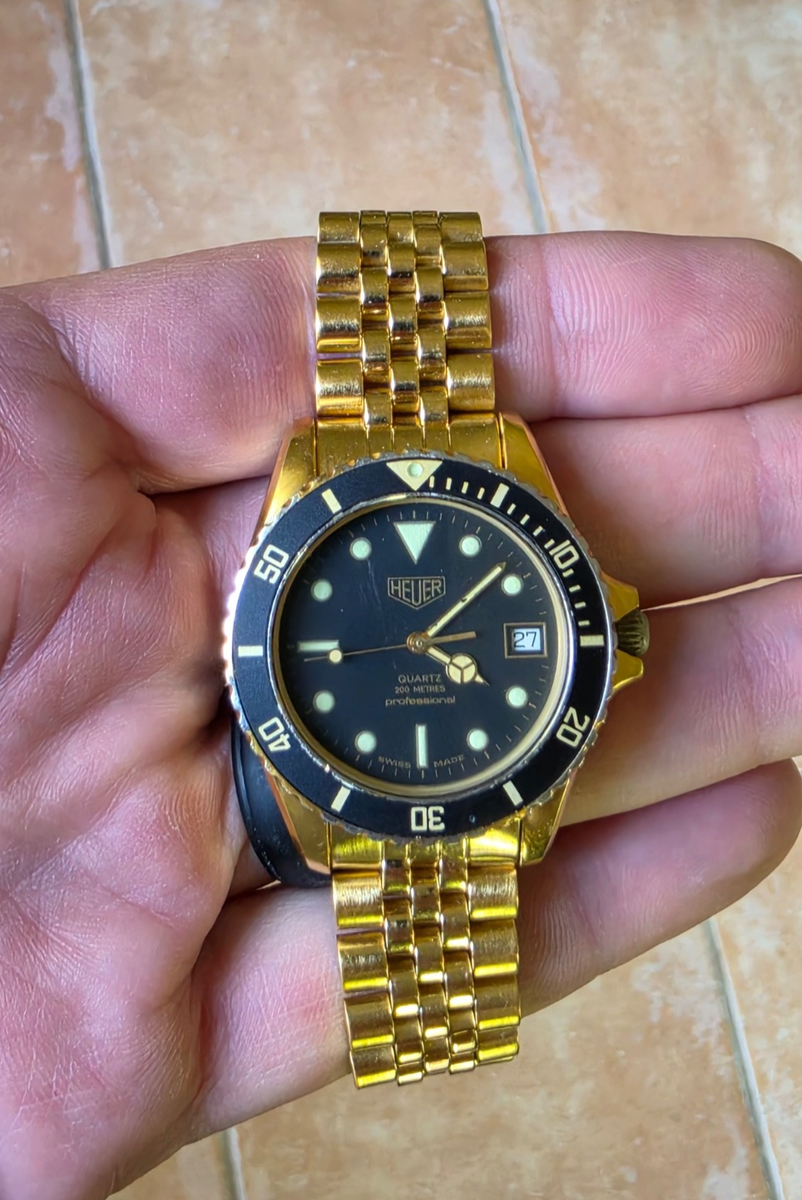 Pre TAG Heuer 984.013 Men's 1000 Watch The Wolf of Wall Street