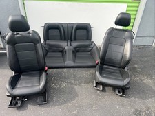15-17 Ford Mustang Convertible Heatedventilated Leather Seat Set Frontrear 15-17 Ford Mustang Convertible Heatedventilated Leather Seat Set Frontrear