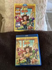 Toy Story 3 - DVD - 2-Disc Blu-Ray + DVD + Digital Copy - All Discs VG