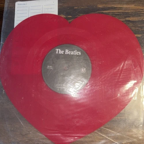 The Beatles Heart Shaped Ps I Love You Love Me Too 45