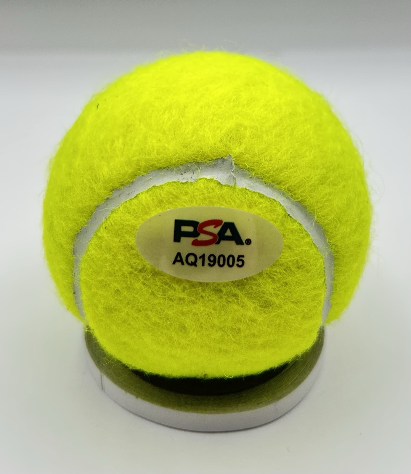 Jannik Sinner Signed Wimbledon Tennis Ball Autographed Australian PSA/DNA COA view 4