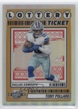 2023 Panini Contenders Optic Lottery Ticket Tony Pollard #LT-8 18kr