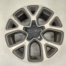 Wheel 4 Door X Model 17x7 Aluminum Alloy Rim 5 Spoke Fits 16-18 FIAT 500