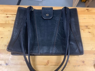 Biro Eva Budapest Black And Brown Leather Purse