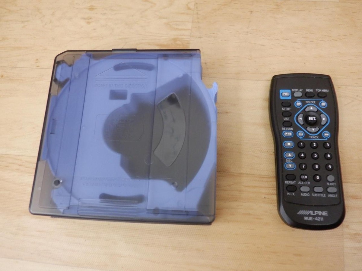 Alpine DHA-S690 6 Disc DVD CD Changer Ai-NET With Remote Magazine