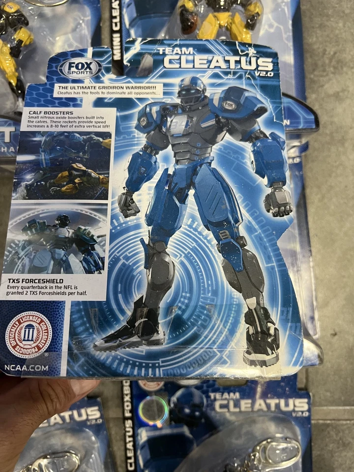 Missouri Tigers LOT OF 6 NCAA Mini Cleatus 3" Keychain New FREE SHIPPING - Image 4 of 4