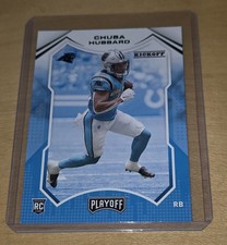 2021 Panini Playoff Chuba Hubbard #234 Rookie RC Carolina Panthers