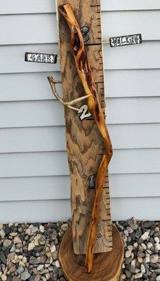 Diamond Willow Walking Stick Wood Cane 43'' Hand Crafted Beautiful Functional Art