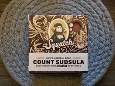 Dr. Squatch Men's Sudsula Soap, Light Grit Count, 5 Oz, Natural Oils 
