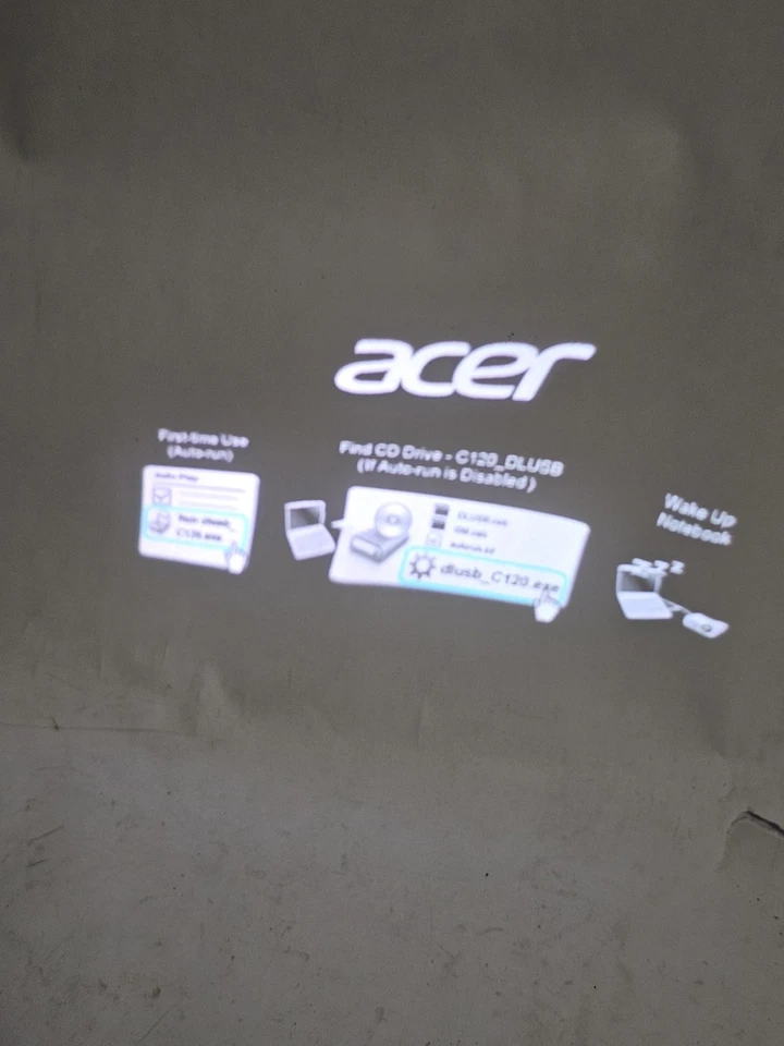 Acer C120 LED WVGA Projector (CWV1109) Tested  - Image 2 of 4