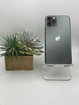Apple iPhone 11 Pro 64GB Midnight Green iOS Bar Smartphone 12MP Camera MWAR2LL/A