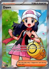 Dawn Holo 118/094 Ultra Rare ME02: Phantasmal Flames LP Pokemon Card