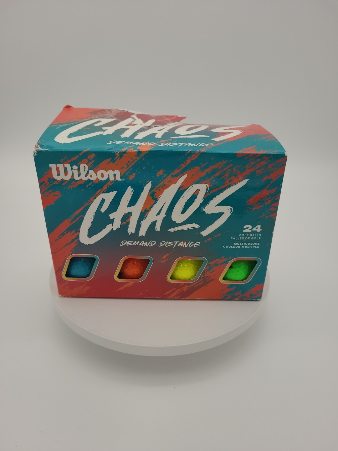 S - 24 Balls, Multicolored, Neon, Bright New Box See