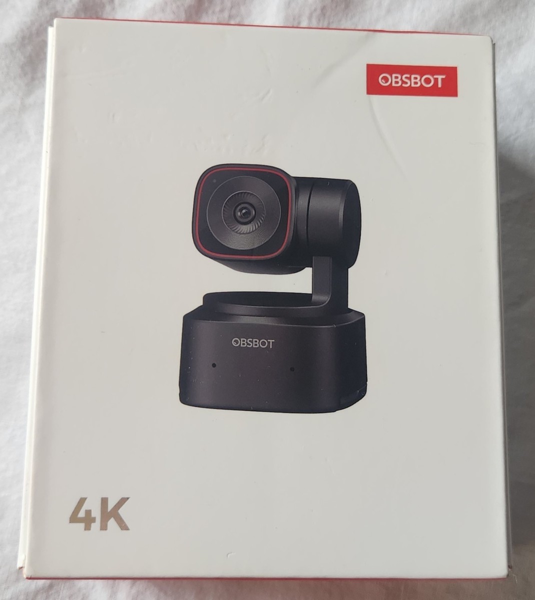 OBSBOT Tiny 2 Lite AI Powered 4K PTZ Webcam Advanced CMOS Sensor