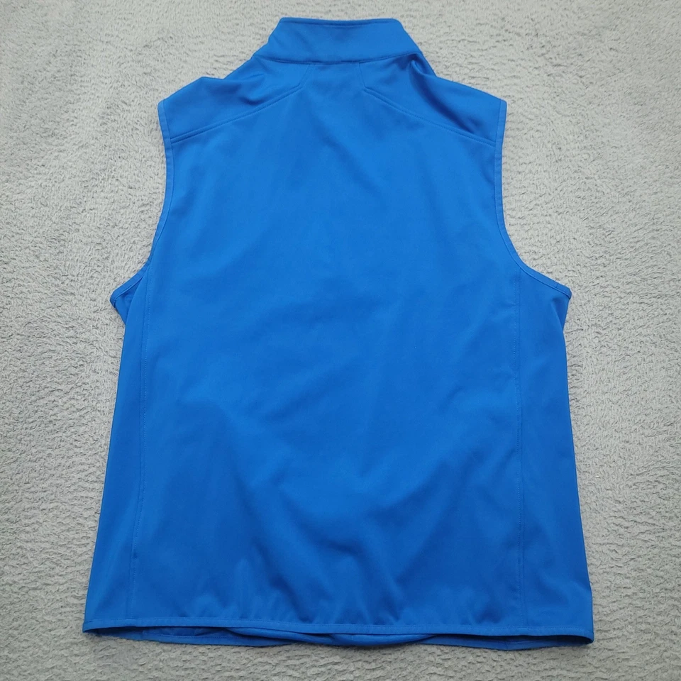 Walter Hagen XL Golf Vest Sleeveless 1/4 Zip Pullover Athletic Blue Mens - Image 2 of 4