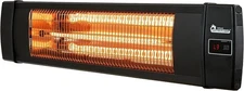 Dr Infrared Heater DR-238 Carbon Infrared Outdoor Heater for Restaurant Black