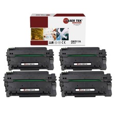 4Pk LTS 11A Q6511A Black Compatible for HP LaserJet 2420 2420d 2420dn Toner