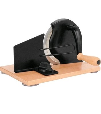Stainless Steel Manual Bread Slicer with Adjustable Thickness