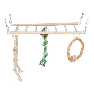 TRIXIE Small Animal Suspension Bridge, Cage Accessories, Pet Toys for Rats,