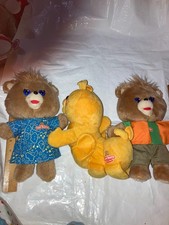 TEDDY RUXPIN GRUBBY HUG N SING PLUSH LOT LULLABY INTERACTIVE ADVENTURE WICKED