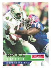 1995 SkyBox Impact NFL Football Buffalo Bills Bruce Smith