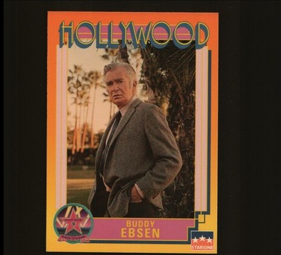 1991 Starline Hollywood Walk of Fame Buddy Ebsen #57